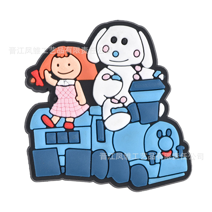 Wholesale 50pcs Christmas Shoes Charms  soft rubber shoes accessories decoration