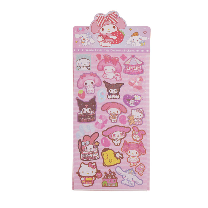 Wholesale Creative DIY Cute Cartoon Character Laser Stickers