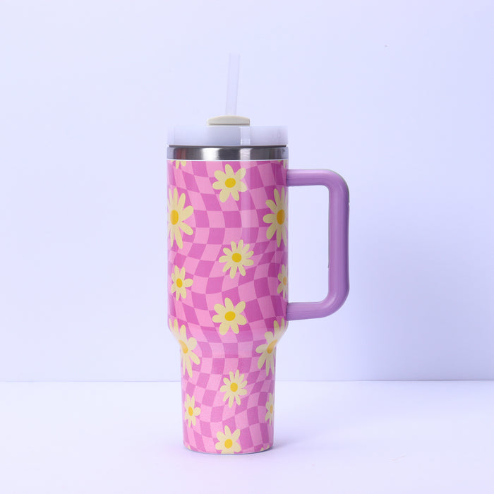 Wholesale 304 Stainless Steel Vacuum Insulated Cup with Handle 540oz Large Capacity MOQ≥2
