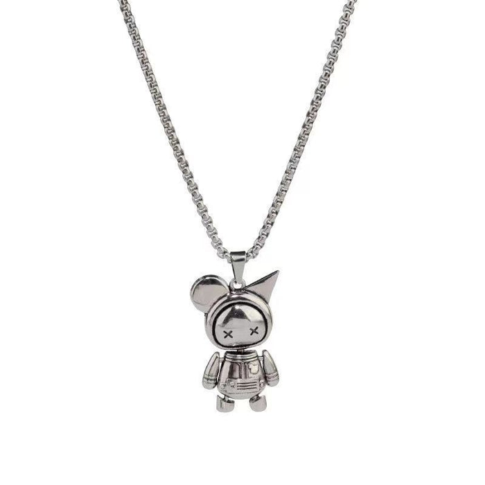 Wholesale Personalized Pendant Stainless Steel Children's Necklace JDC-NE-YSJZ002