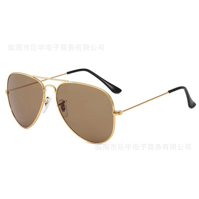 Wholesale Fashion Metal Sunglasses Fashion Glass Lens Sunglasses Same Style Sunglasses