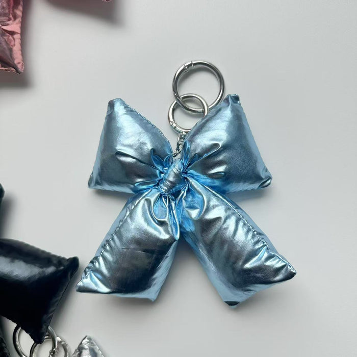 Wholesale Butterfly-shaped keychain filled with PP cotton