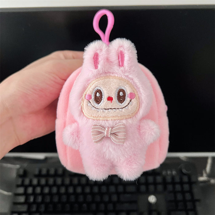 Wholesale Cute plush backpack Key Cases