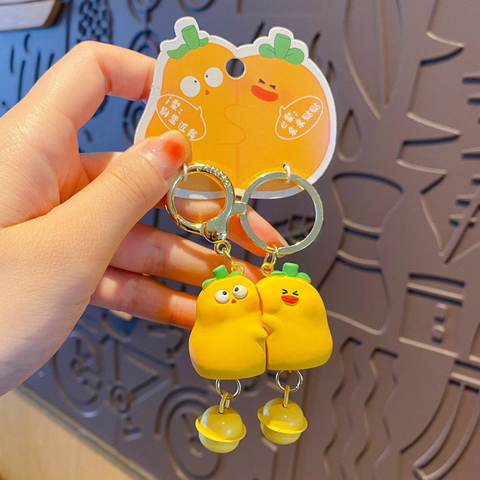 Wholesale Original Couple Keychain Cute and Exquisite Resin Doll Keychain Pendant Gift