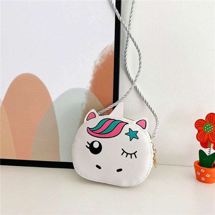 Wholesale New children's bag crossbody bag girl cute cartoon fashion shoulder bag change bag