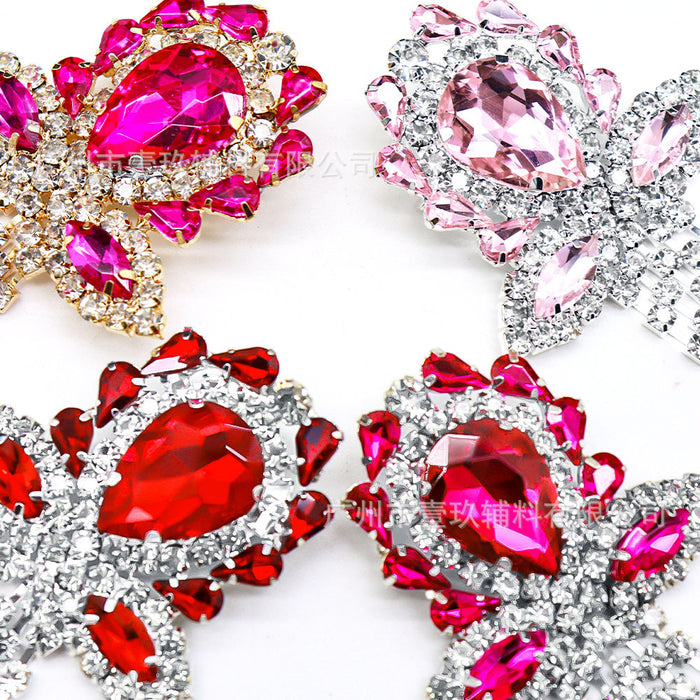 Wholesale DIY Crystal Tassel Corsage Accessories Pendant