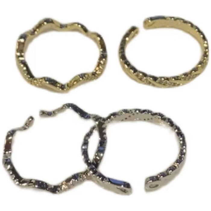 Wholesale Love ring, niche design, light luxury, versatile, cool style, adjustable opening, index finger ring