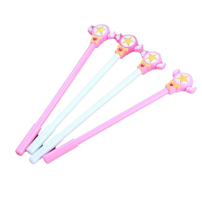 Wholesale Star Wing Magic Wand Plastic Gel Pen JDC-PN-KuBei011