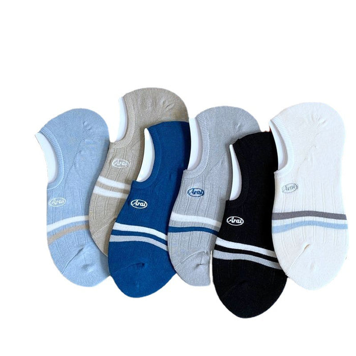 Wholesale Leisure silicone anti slip invisible socks