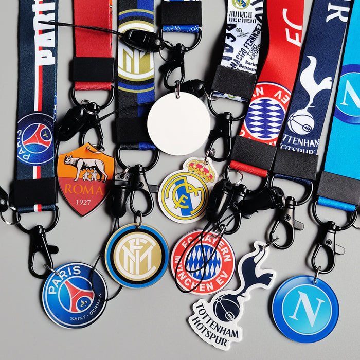 Wholesale Activity Football Mobile Phone Lanyard Keychains