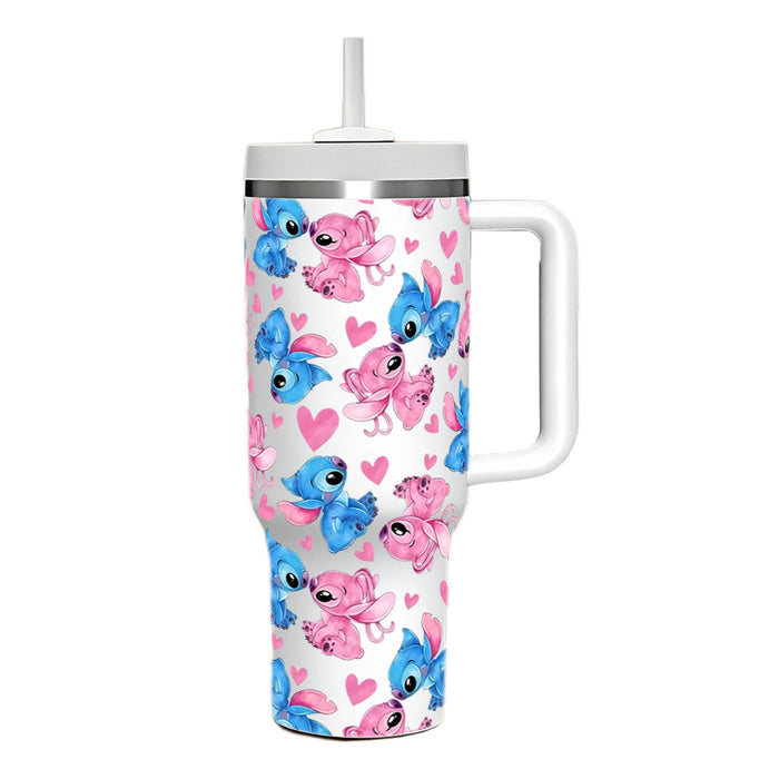 Wholesale Cartoon Character 40OZ Stainless Steel Insulated Ice Bullies Cup with Handle