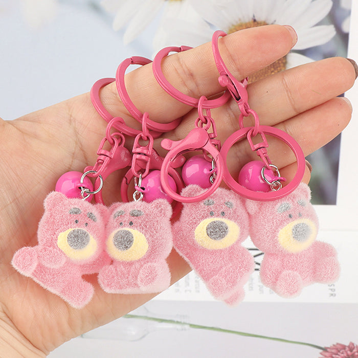 Wholesale Resin Cute Plush Phone Chain Keychain