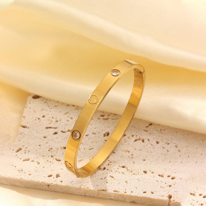 Wholesale Titanium steel sophisticated and minimalist design bracelet