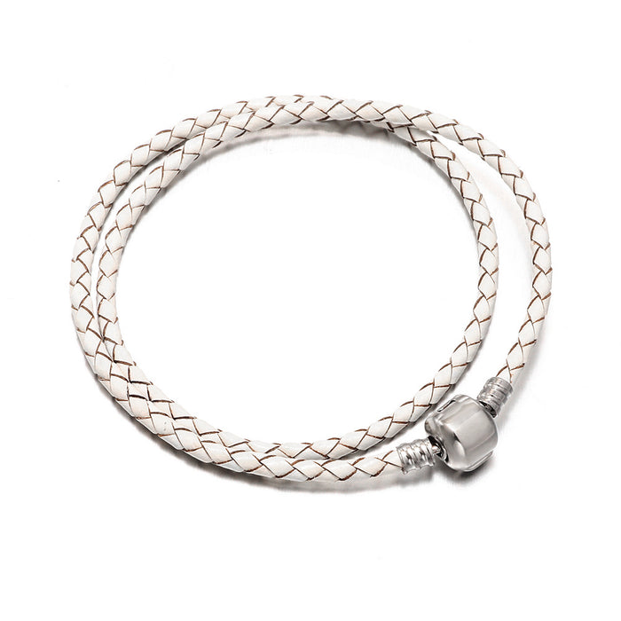 Wholesale Braided Leather Bracelet JDC-BT-QiN010