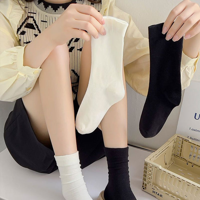Wholesale Middle tube pile socks, pure cotton socks, long socks