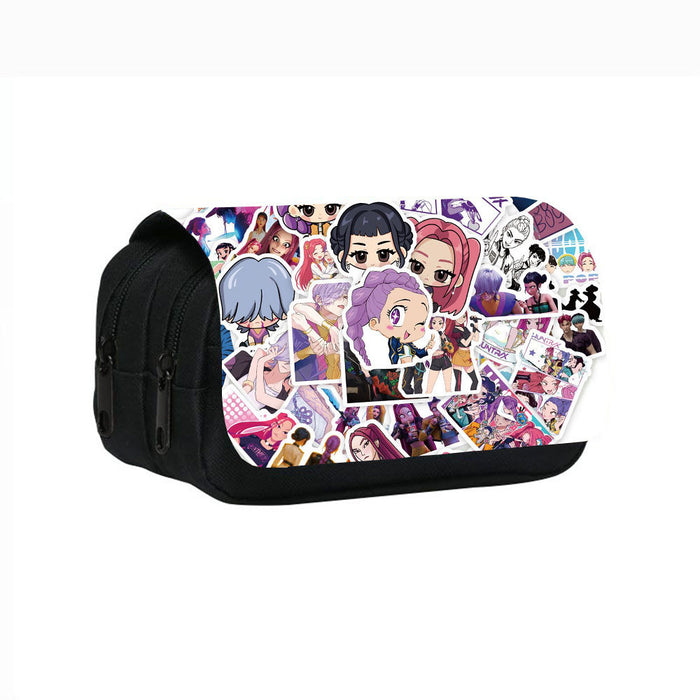 Wholesale Kpop Anime peripheral student pencil stationery bag
