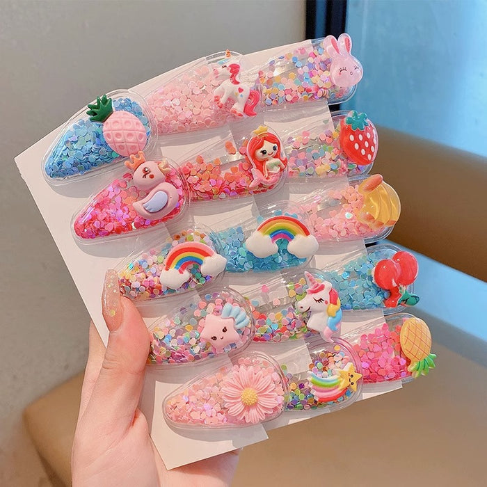 Wholesale Summer Fruit Hairpin Children' s Hair Clip