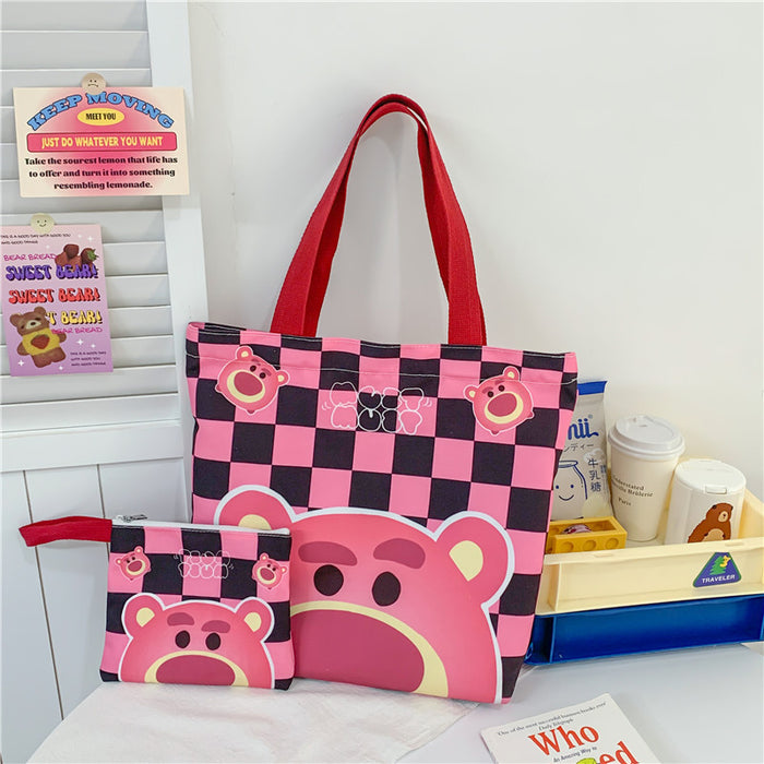 Wholesale cute cartoon plush handbag JDC-HB-RongT006