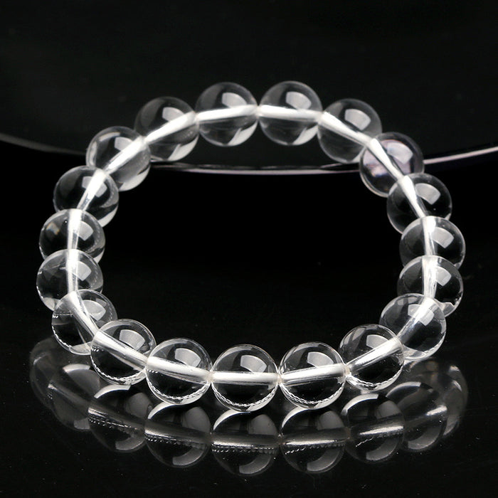 Wholesale White crystal bracelet with demagnetized stone ring, high-end