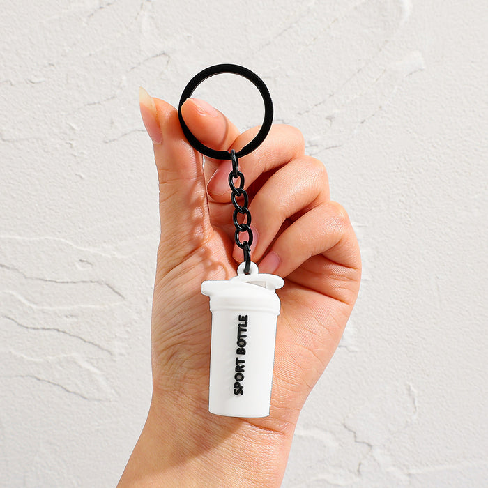 Wholesale Creative Mini Dumbbell Keychain
