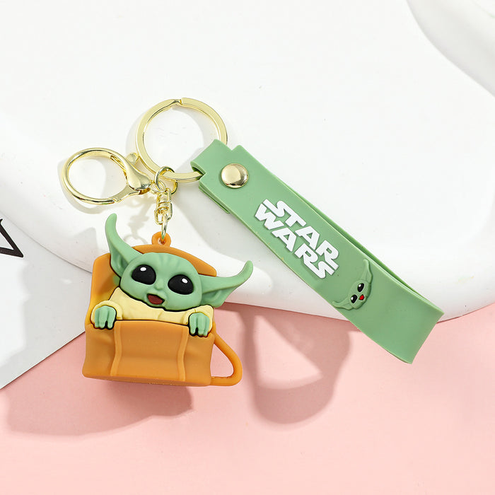 Wholesale   Cute Cartoon Doll Keychains