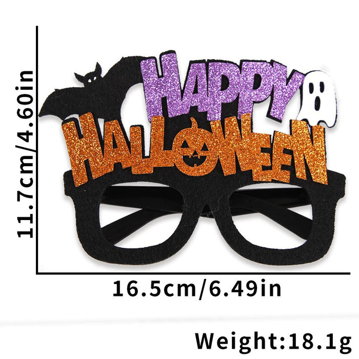 Wholesale Glasses Funny Photo Props Ghost Festival Party Decoration Supplies  Cartoon Plastic Glasses