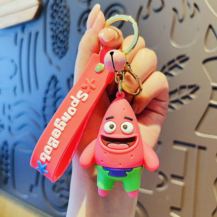 Wholesale PVC Cartoon Doll Keychain JDC-KC-HangLi001