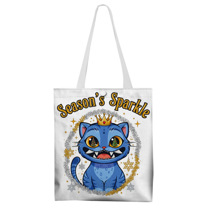 Wholesale KPOP Christmas Cartoon Merchandise Canvas Shoulder Bag