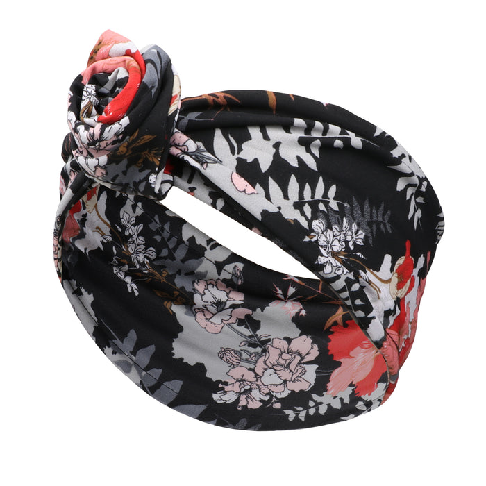 Wholesale Fabric Printed Wire Headband JDC-HD-Jint002