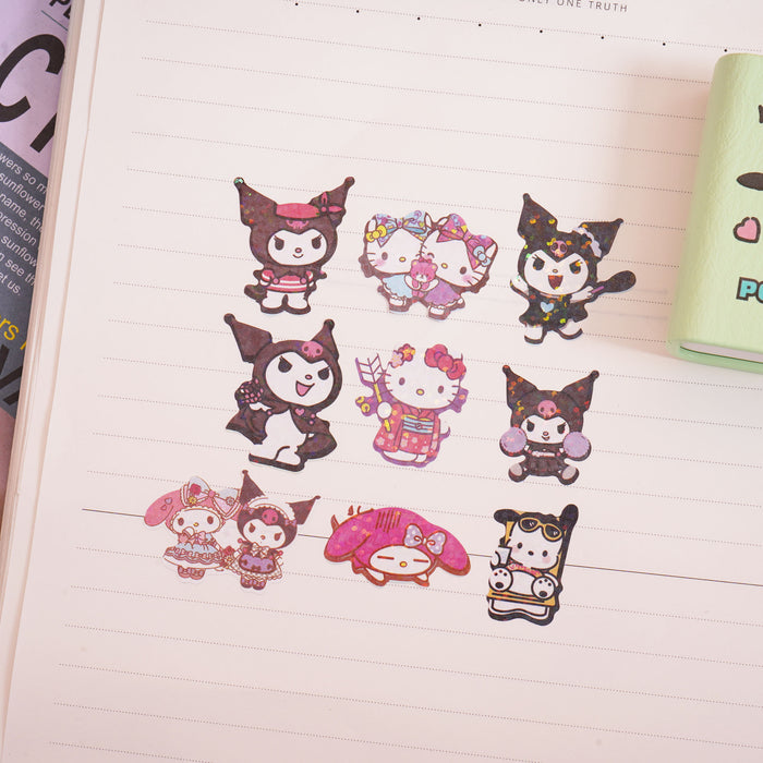 Wholesale Creative DIY Cute Cartoon Character Laser Stickers