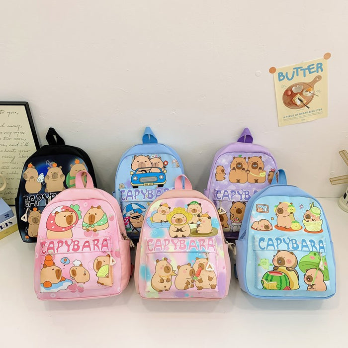 Wholesale  Card Pibala Children's Schoolbag Boys Girls Outdoor Casual Backpack Kindergarten Baby Lightweight Backpack