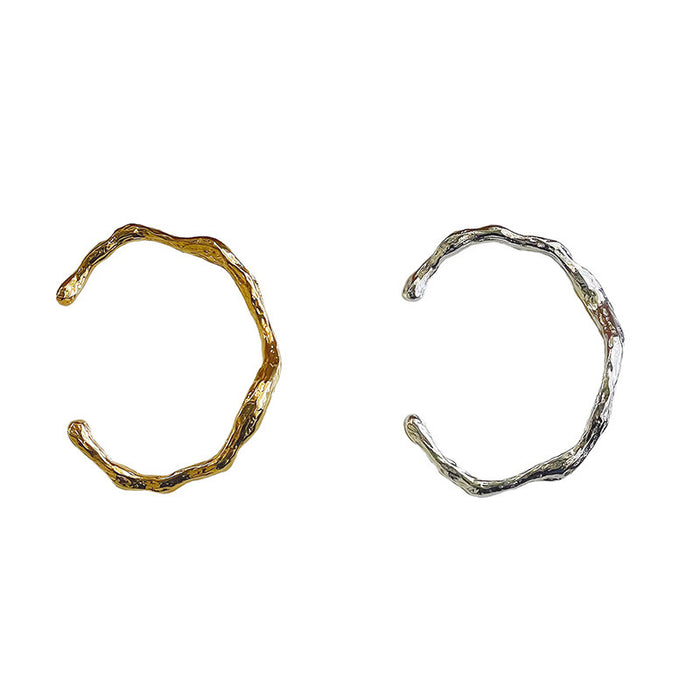 Wholesale Copper Silver Plated Irregular Bracelets JDC-BT-JunM005