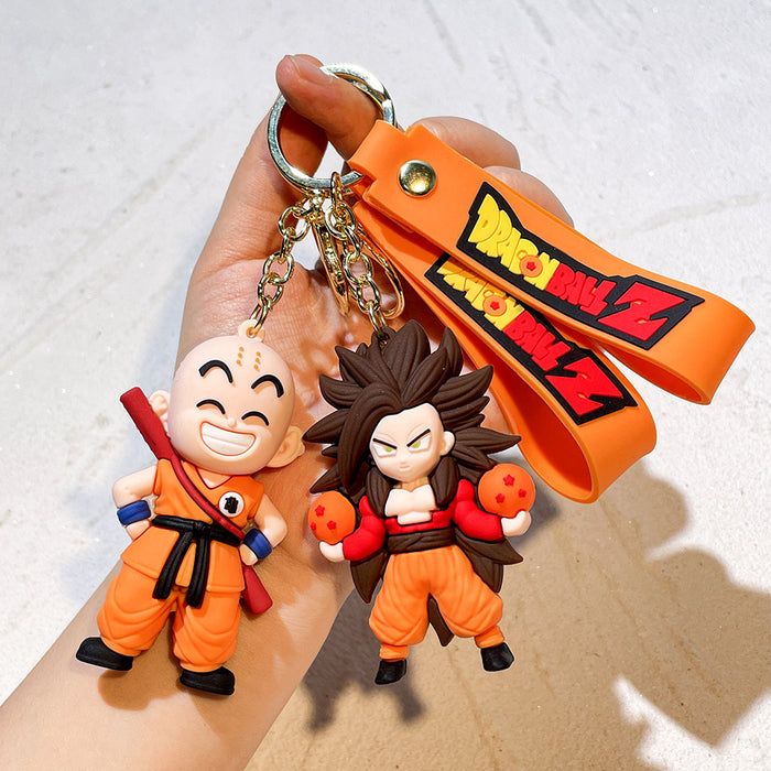 Wholesale Cartoon Silicone Doll Keychain