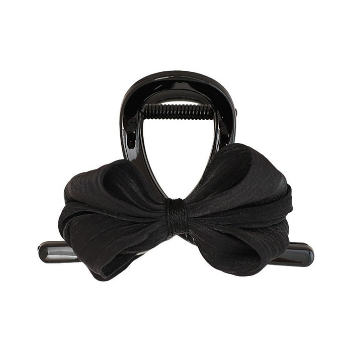 Wholesale Simple fabric hair clip, shark clip at the back of the head, half zip clip, temperament bow clip, hair clip, headband accessory