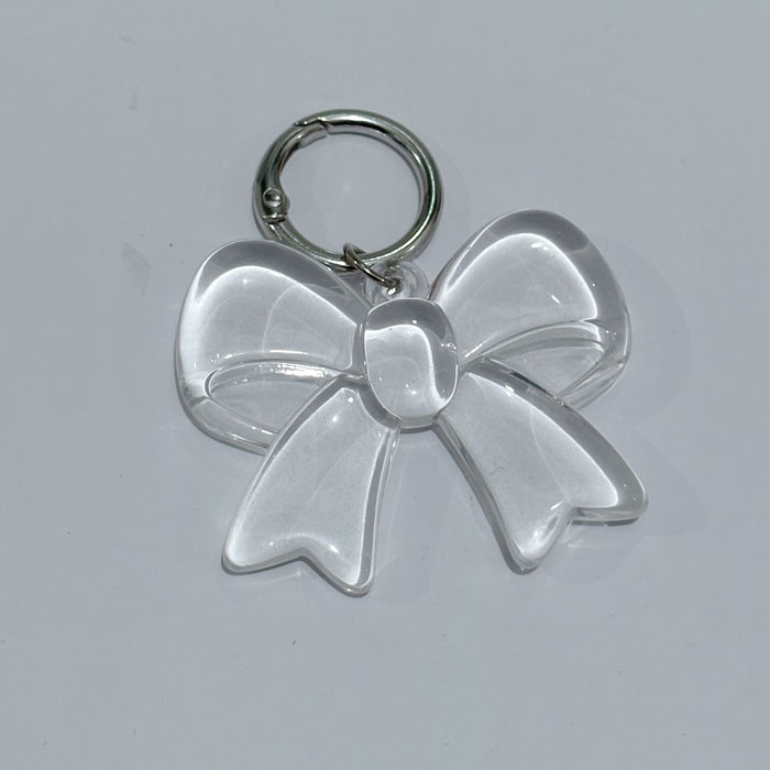 Wholesale Bow Keychain Pendant Cute Girl Heart Bag Pendant Couple Keychain Trend