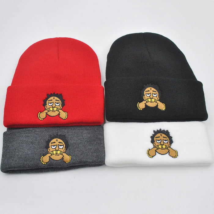 Wholesale Winter Knitted Hat Cartoon Woolen Hat JDC-FH-XinRong003