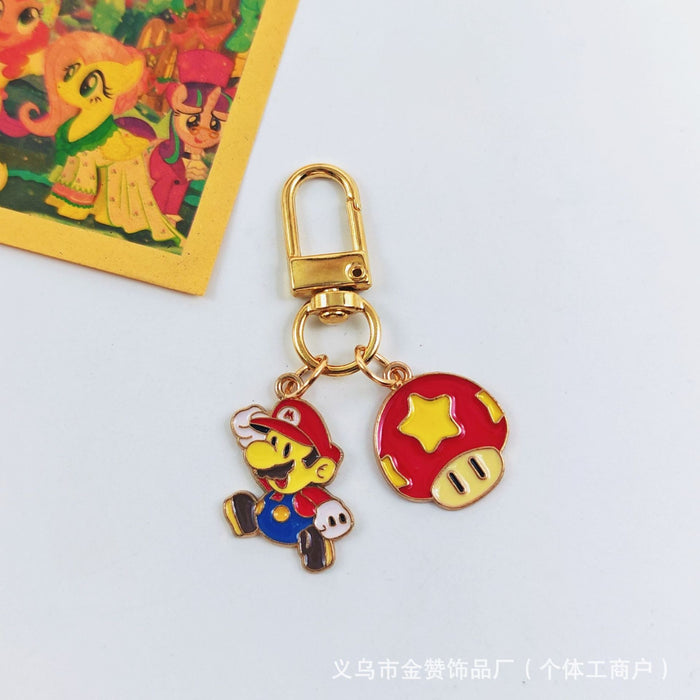 Wholesale Keychain metal pendant jewelry bag student pendant surrounding small gifts