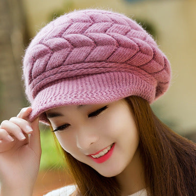 Wholesale Warm Knitted Wool Hats for Middle-aged and Elderly People JDC-HT-PX002