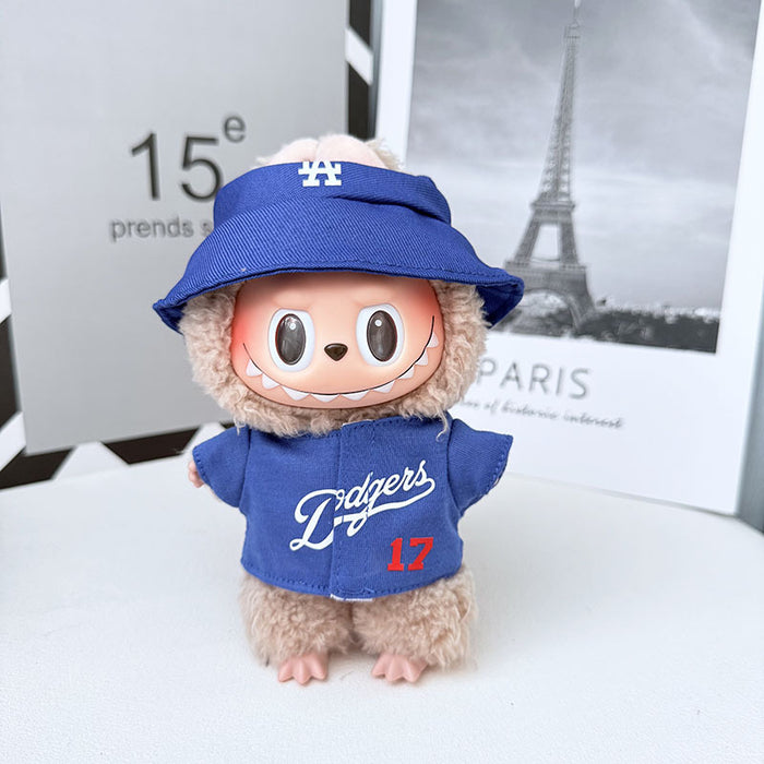 Wholesale doll clothes pendant  baseball suit trend cute Doll Accessories