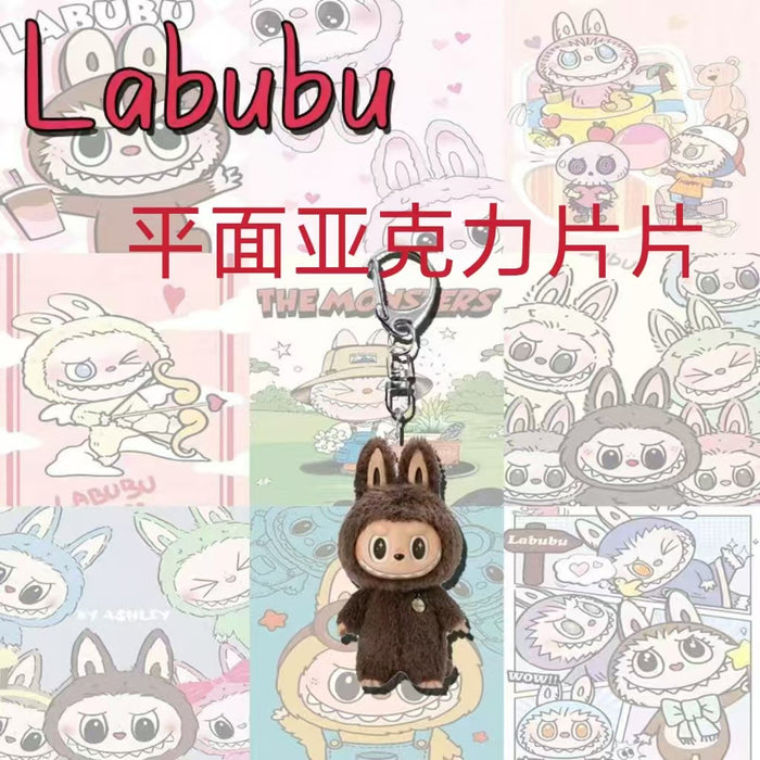 Wholesale Little Sheep Keychain Cute Cartoon Acrylic Personalized School Bag Pendant Keychain Gift