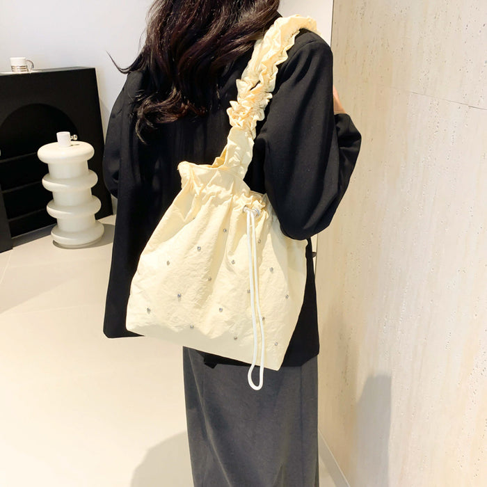 Wholesale Folding tote bag, artistic and leisure large capacity bag