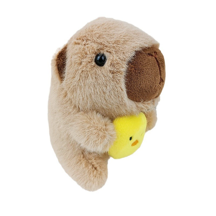 Wholesale Doll Keychain Pendant Doll Plush Toy Capybara Couple Bag Hanging Doll