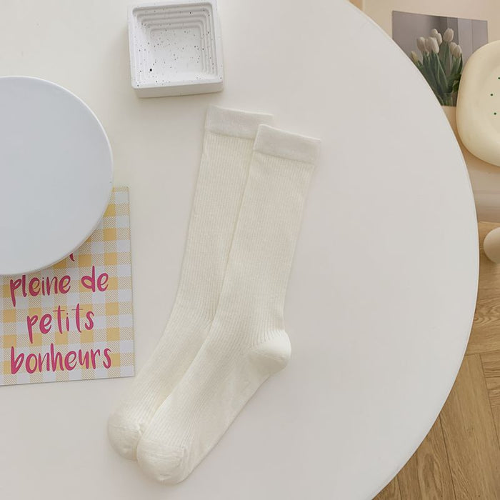 Wholesale Middle socks, pure cotton long socks, pile socks