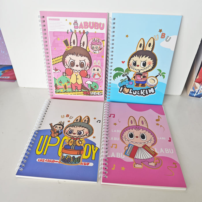 Wholesale Coil Cartoon Portable Planner Diary Notebook