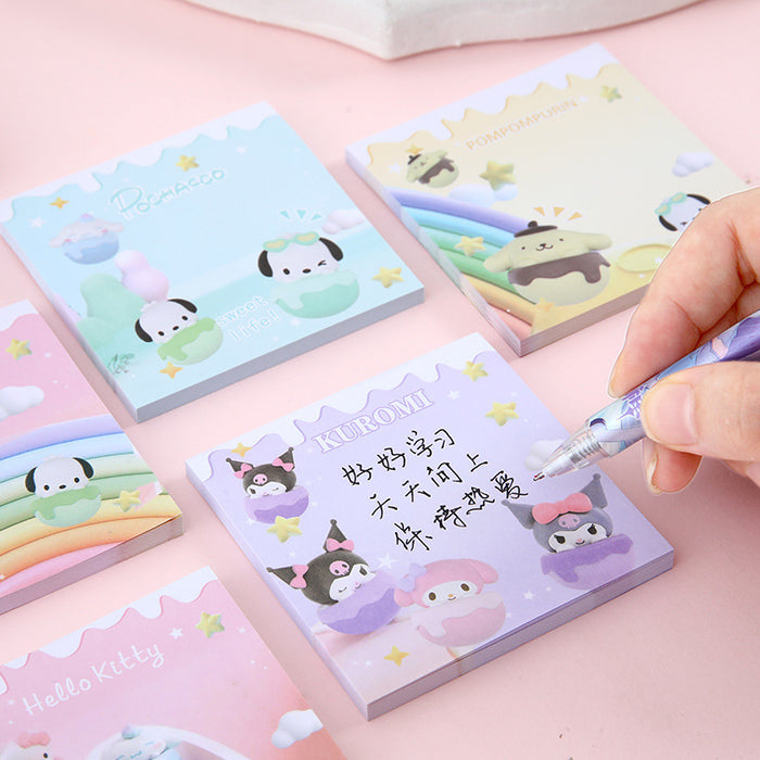 Wholesale Post-it Sticky Tear Decorative Post-it Sticky Paper Student Diary Hand Book