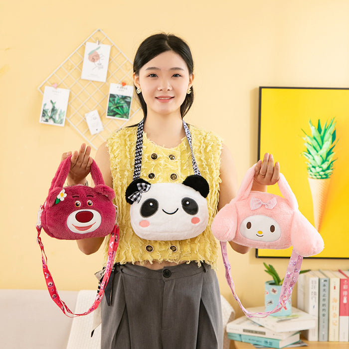 Wholesale Cute Plush Hand Crossbody Bag JDC-SD-YuanDuo092