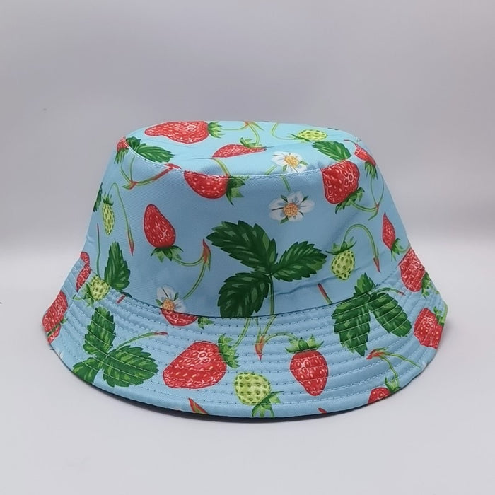 Wholesale  creative avocado  adult casual sunshade basin hat