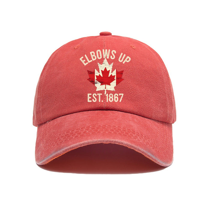 Wholesale Washed cotton printed hat for vintage baseball cap with soft top