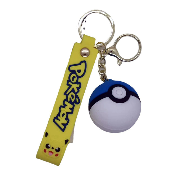 Wholesale Cartoon without lights elf ball key chain pendant bag car key chain accessories gift