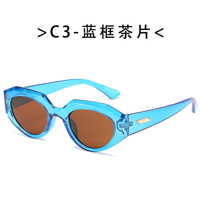 Wholesale  Small Frame Sunglasses Women's Trendy Polygon Sunglasses Women's